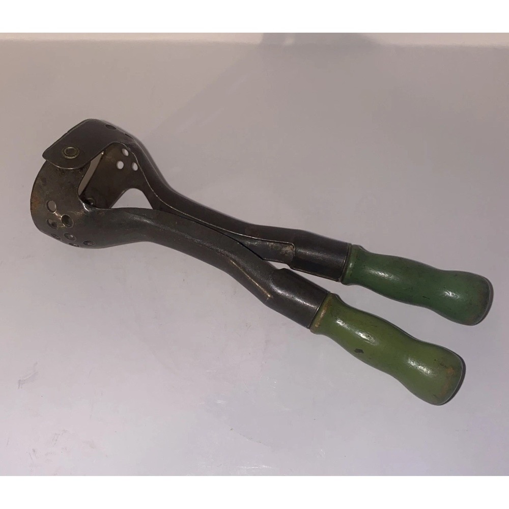 Vintage Green Wood Handled Melon Baller